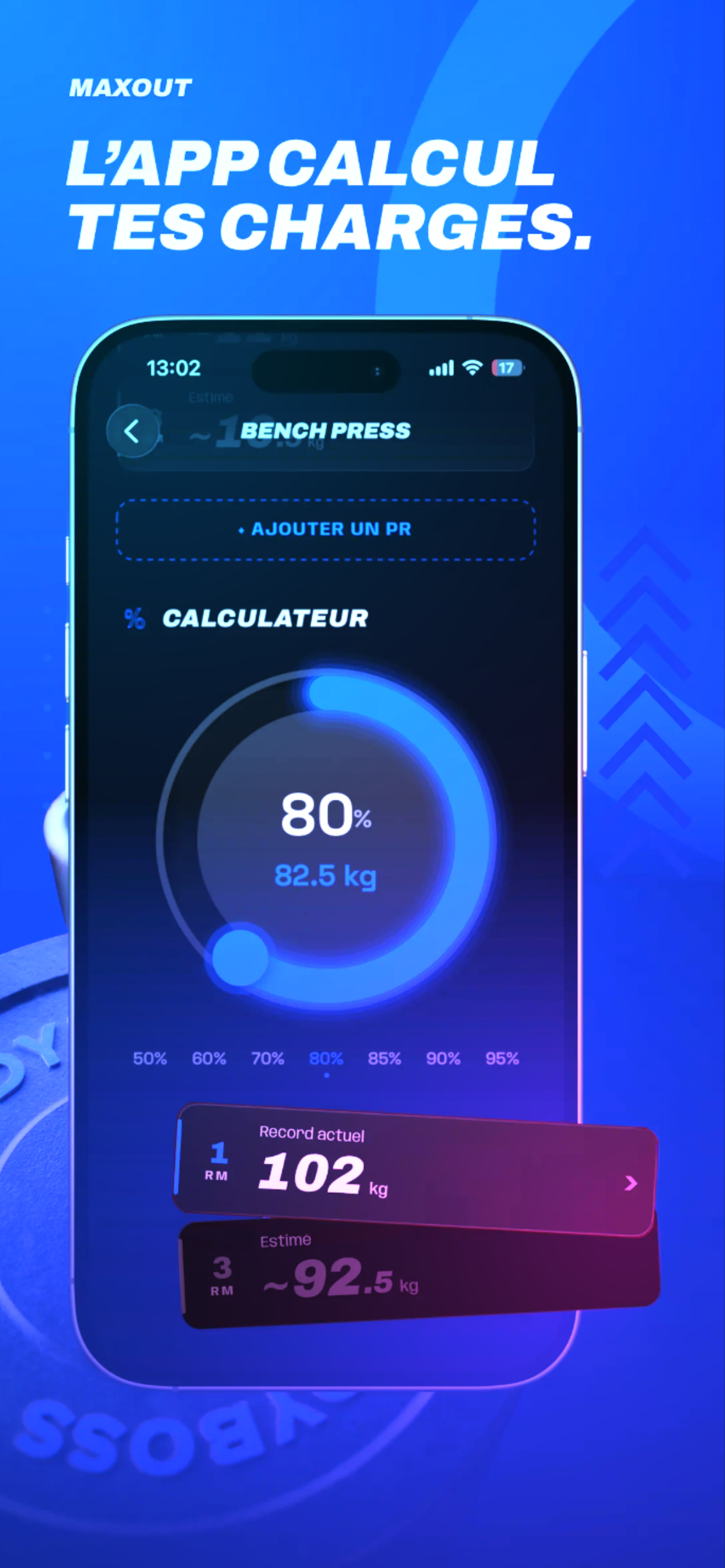 Calculateur de charges MaxOut